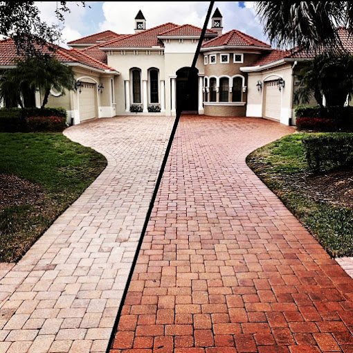 Paver patio and hardscaping